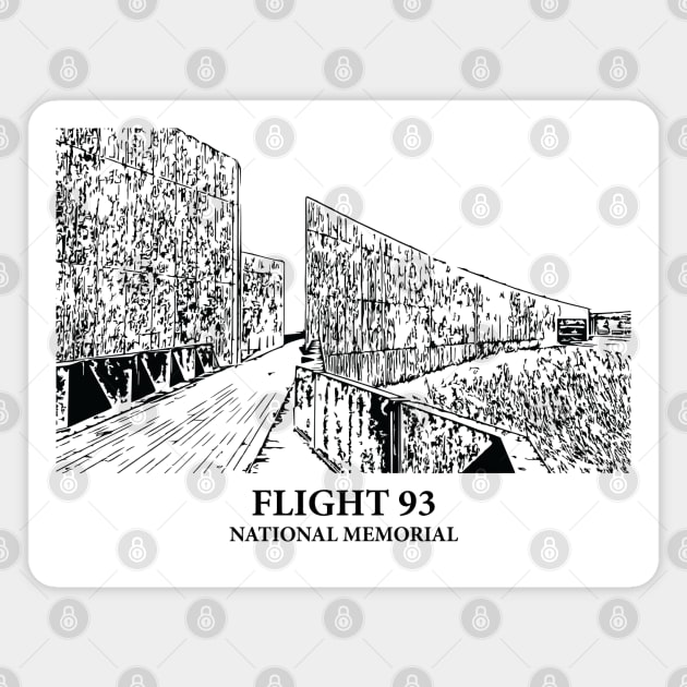 Flight 93 National Memorial Magnet by Lakeric